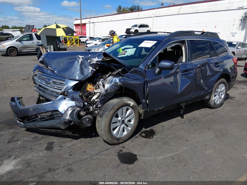 Vin: 4s4bsacc4f3346859, lot: 46485628, subaru outback 2.5i premium 20152