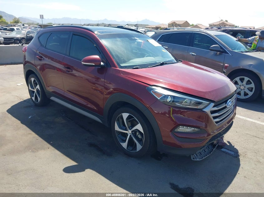 Vin: km8j33a23hu557708, lot: 46485633, hyundai tucson value 20171