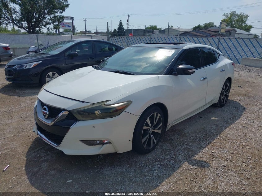 2018 Nissan Maxima, Storm Damage, IAAI, VIN 1N4AA6AP3JC365312 — photo 2