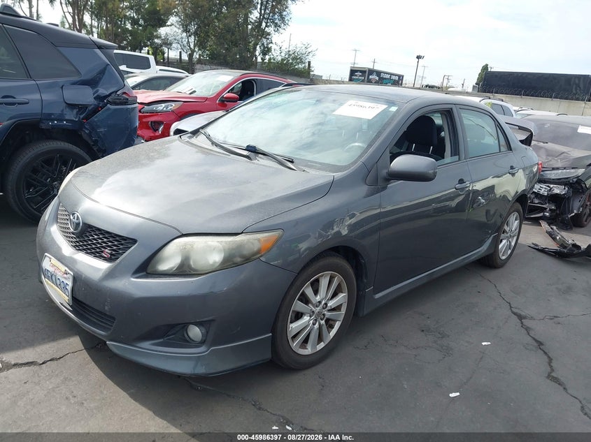2009 Toyota Corolla, Удар сзади, IAAI, VIN 1NXBU40E89Z119108 — фото 2