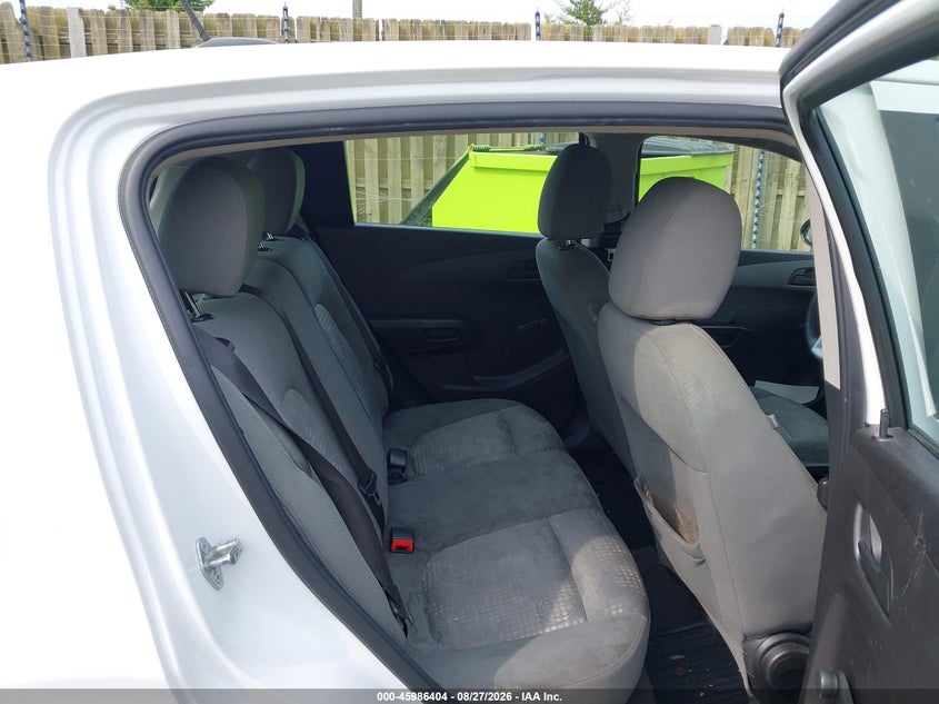 CHEVROLET SONIC 2018 VIN 1G1JG6SH6J4107031