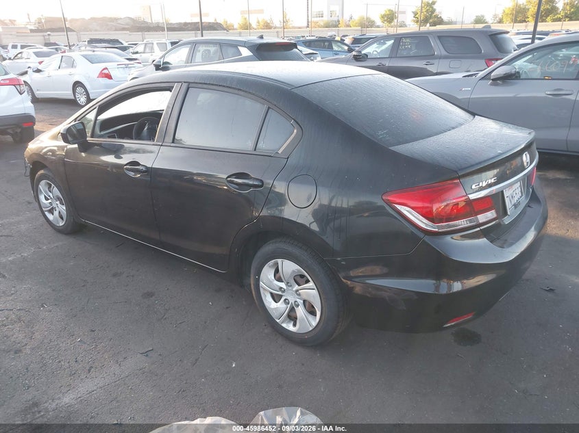 2015 HONDA CIVIC SEDAN 1.8L I-4 VVT, REGULAR , 143HP