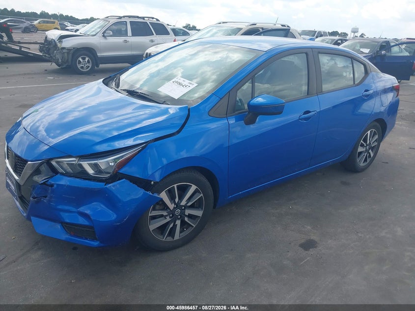 2021 Nissan Versa, Front End, IAAI, VIN 3N1CN8EV2ML889333 — photo 2