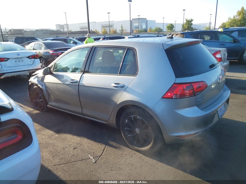 VOLKSWAGEN GOLF 2016 VIN 3VW217AUXGM056984