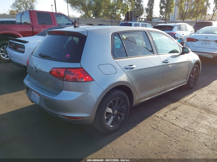 VOLKSWAGEN GOLF 2016 VIN 3VW217AUXGM056984
