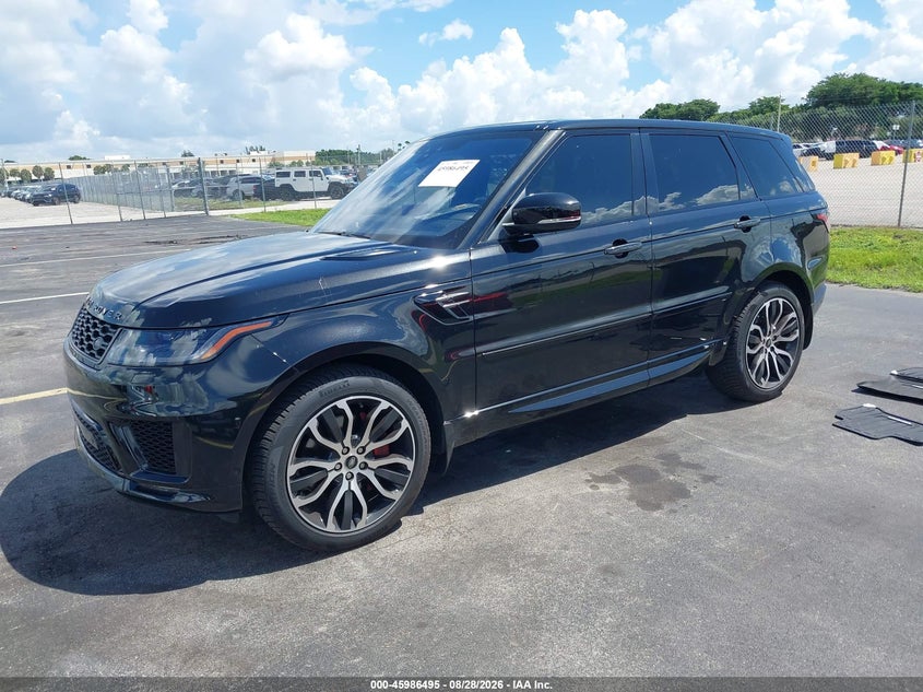 Vin: salwr2su4ma755317, lot: 46485768, land rover range rover sport hse silver edition mhev 20212