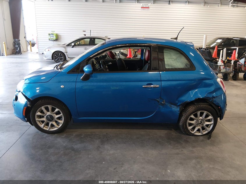 FIAT 500 2017 VIN 3C3CFFKR4HT586487