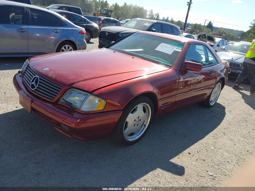 1997 Mercedes-Benz Sl 500, Normal Wear & Tear, IAAI, VIN WDBFA67F6VF154803 — photo 2