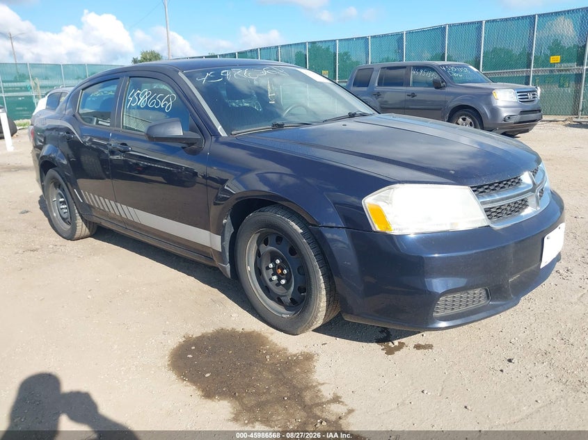 2012 DODGE AVENGER auction photo 1
