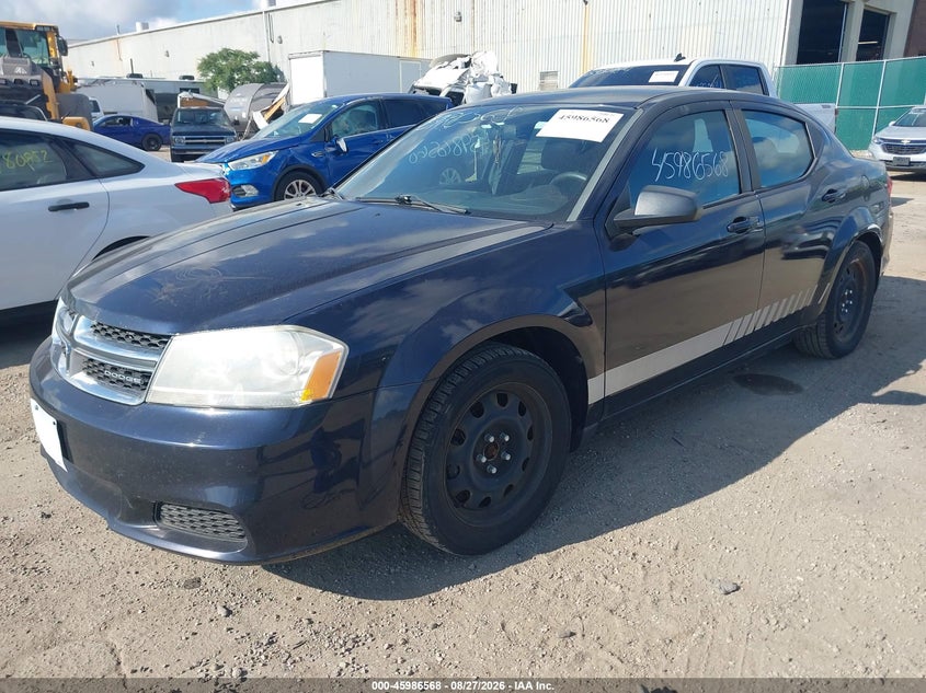 2012 DODGE AVENGER auction photo 2