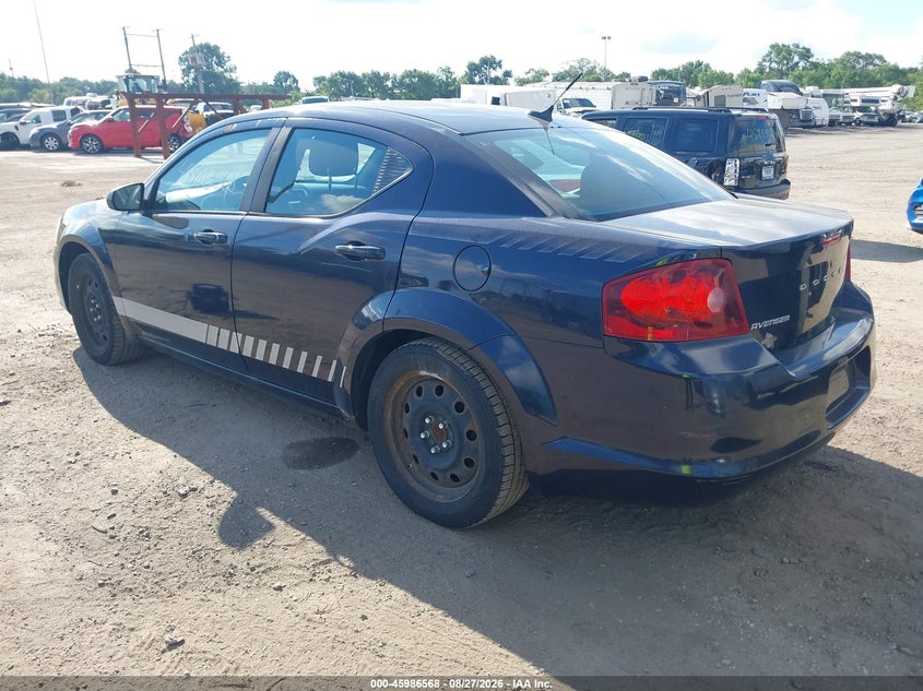 2012 DODGE AVENGER auction photo 3