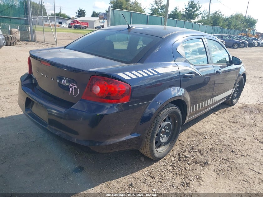2012 DODGE AVENGER auction photo 4