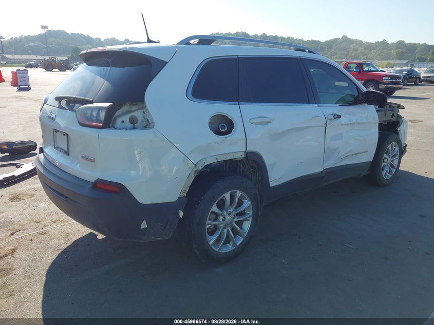 Vin: 1c4pjlcb6kd312913, lot: 46485847, jeep cherokee latitude fwd 20194
