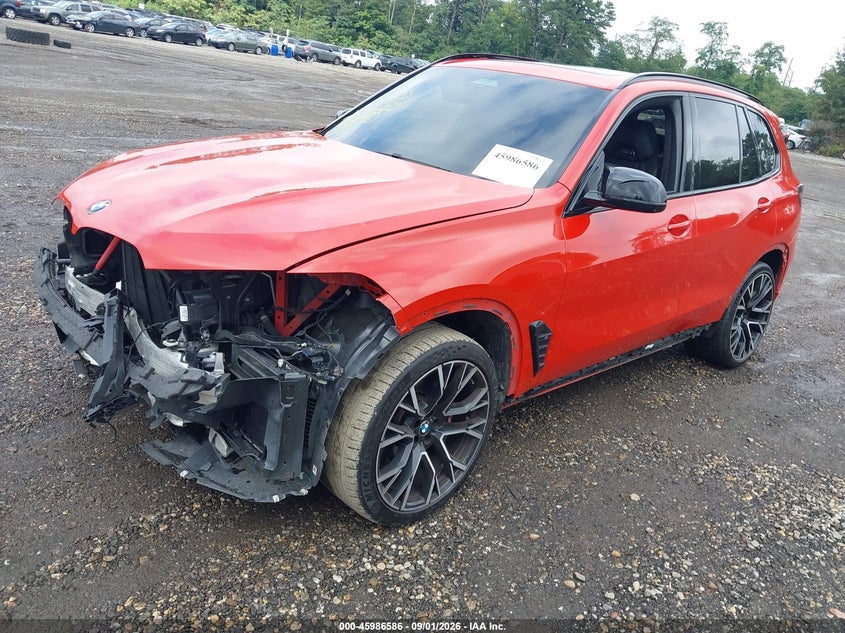 Vin: 5ym13et00r9s27001, lot: 46485859, bmw x5 m competition 20242