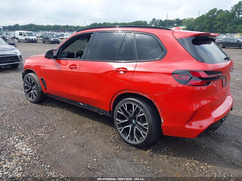 Vin: 5ym13et00r9s27001, lot: 46485859, bmw x5 m competition 20243