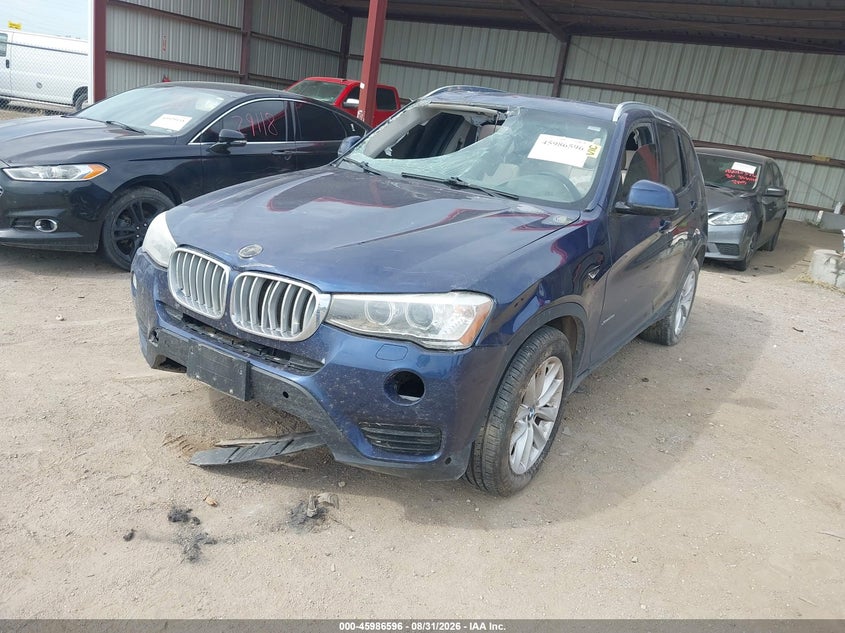 BMW X3 2017 VIN 5UXWX9C32H0W76847