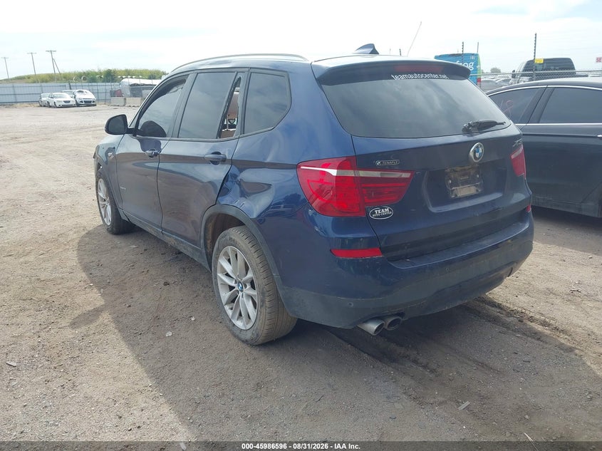 BMW X3 2017 VIN 5UXWX9C32H0W76847