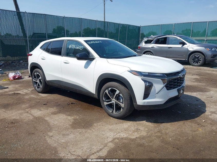 Vin: kl77lgep7sc336201, lot: 46485878, chevrolet trax fwd 1rs 20251
