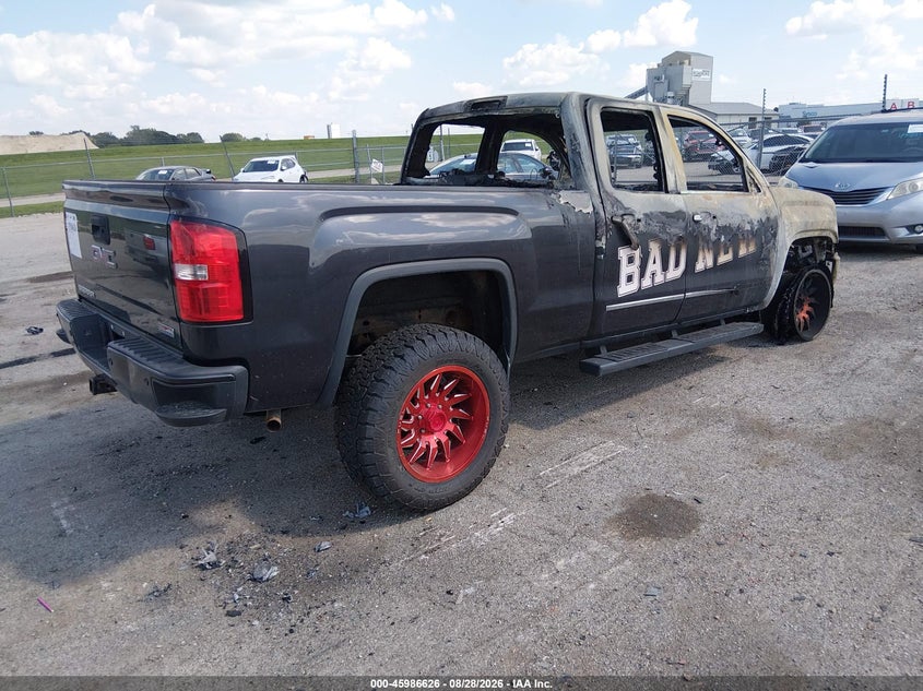 Vin: 1gtv2vec1fz169433, lot: 46485899, gmc sierra 1500 slt 20154