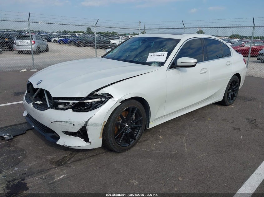 Vin: 3mw5r7j0xm8b50208, lot: 46485934, bmw 330i xdrive 20212