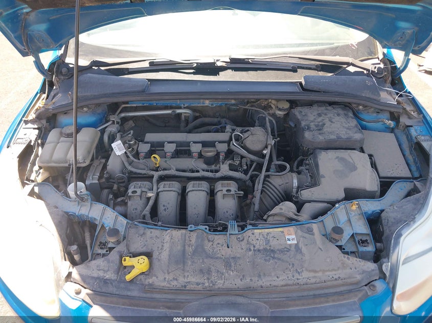 2014 FORD FOCUS SEDAN 2.0L I-4 DI, DOHC, VVT, REGULAR , 159HP