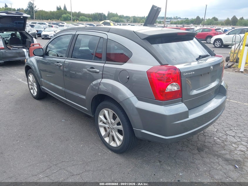 Vin: 1c3cdwea9cd530927, lot: 46485942, dodge caliber sxt plus 20123