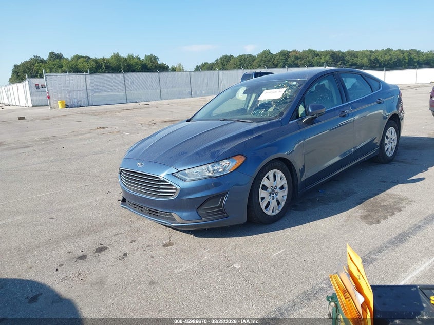 Vin: 3fa6p0g74kr249340, lot: 46485943, ford fusion s 20192