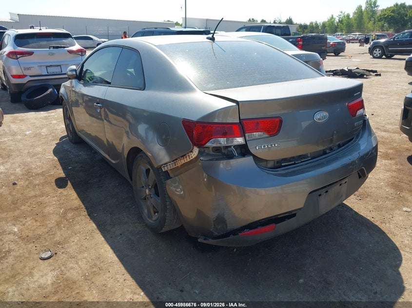 Vin: knafu6a27a5163487, lot: 46485949, kia forte koup ex 20103