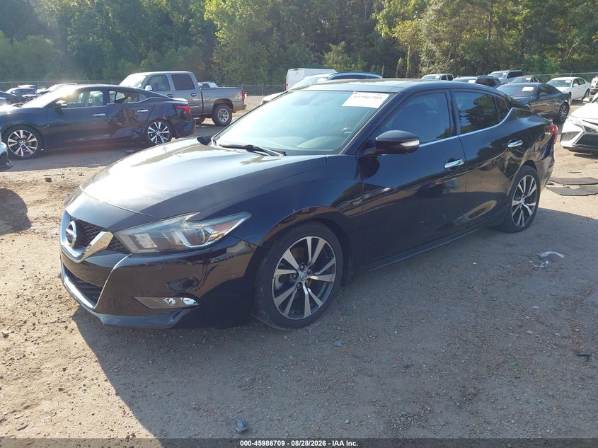 2016 Nissan Maxima, Left Side, IAAI, VIN 1N4AA6APXGC902394 — photo 2