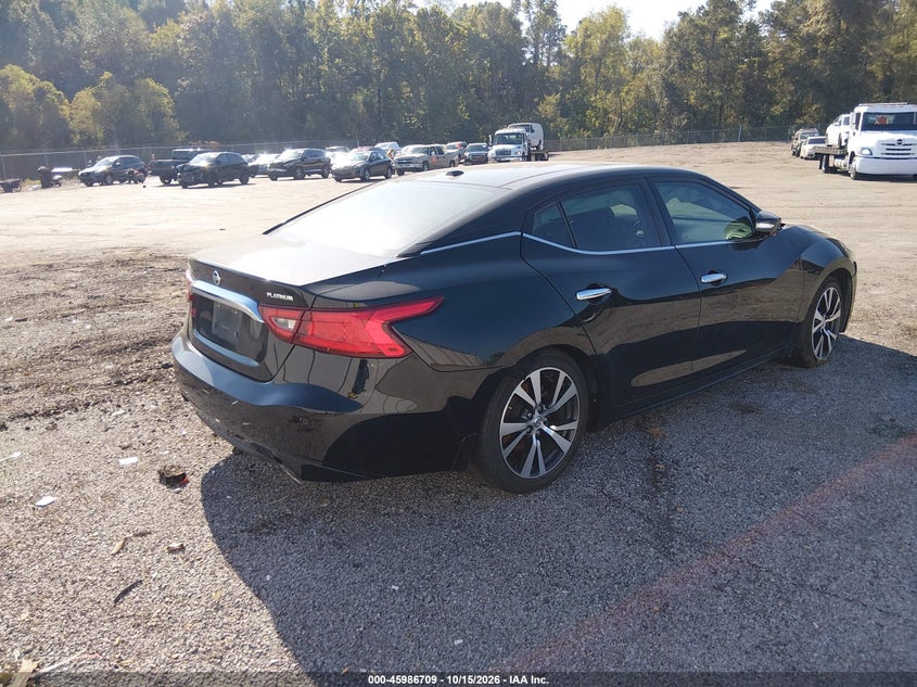 Vin: 1n4aa6apxgc902394, lot: 46485982, nissan maxima 3.5 platinum 20164