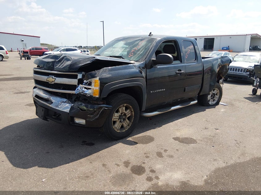 2009 Chevrolet Silverado, Лівий зад, IAAI, VIN 1GCEK29069Z297878 — фото 2
