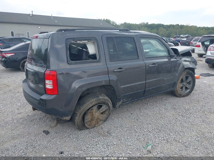 Vin: 1c4njrfb7fd308297, lot: 46486015, jeep patriot high altitude edition 20154