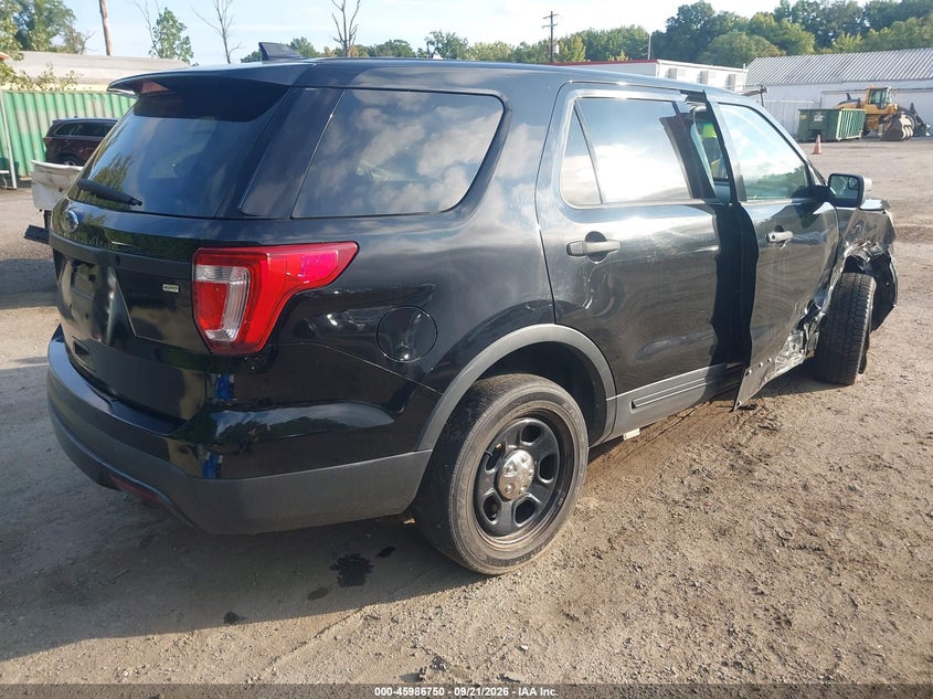 Vin: 1fm5k8ar9hga63379, lot: 46486023, ford utility police interceptor 20174