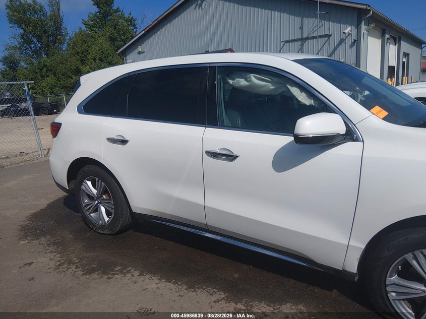 ACURA MDX 2020 VIN 5J8YD4H35LL038941