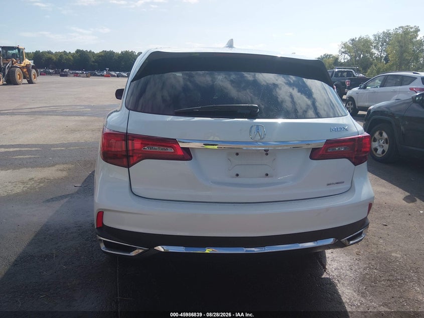 ACURA MDX 2020 VIN 5J8YD4H35LL038941