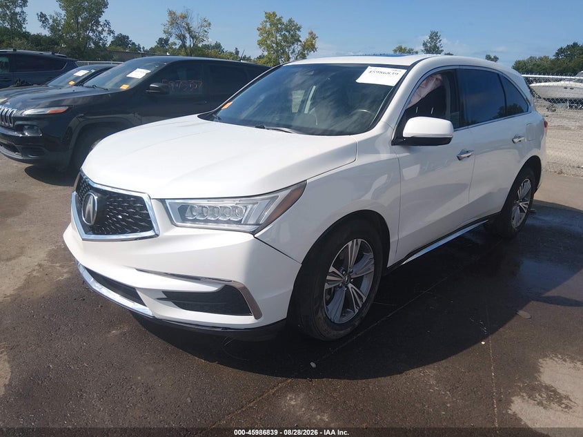 ACURA MDX 2020 VIN 5J8YD4H35LL038941