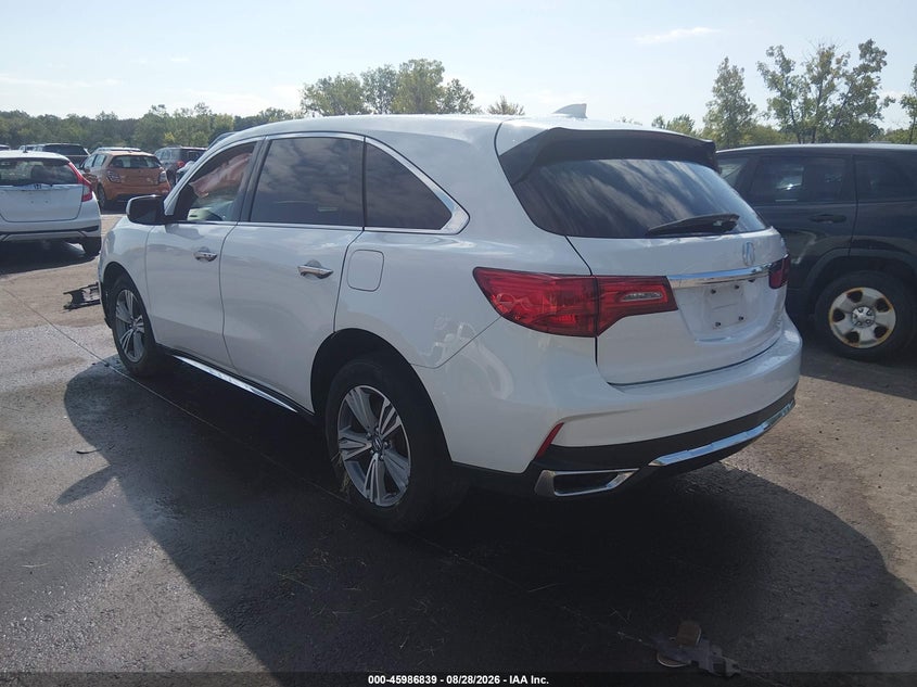 ACURA MDX 2020 VIN 5J8YD4H35LL038941