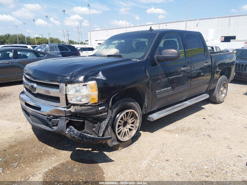 2010 Chevrolet Silverado, Удар спереду, IAAI, VIN 3GCRCSEA3AG127625 — фото 2