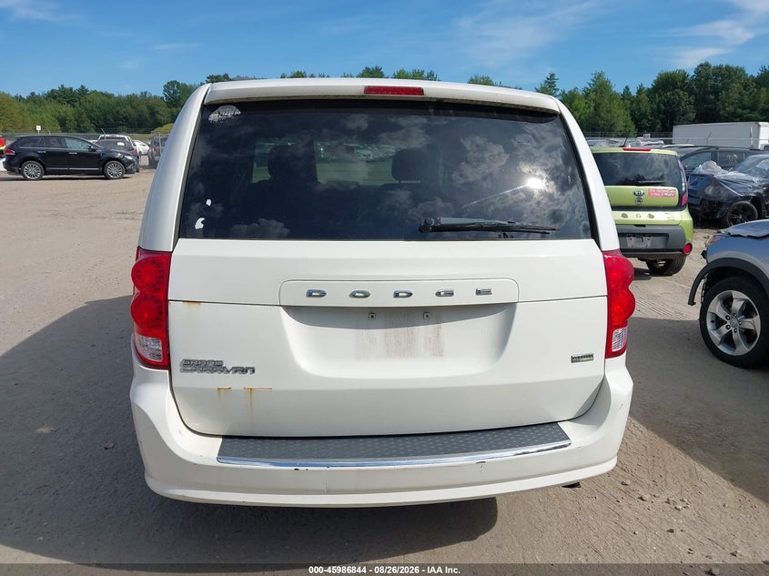 DODGE GRAND CARAVAN 2013 VIN 2C4RDGCG0DR748532