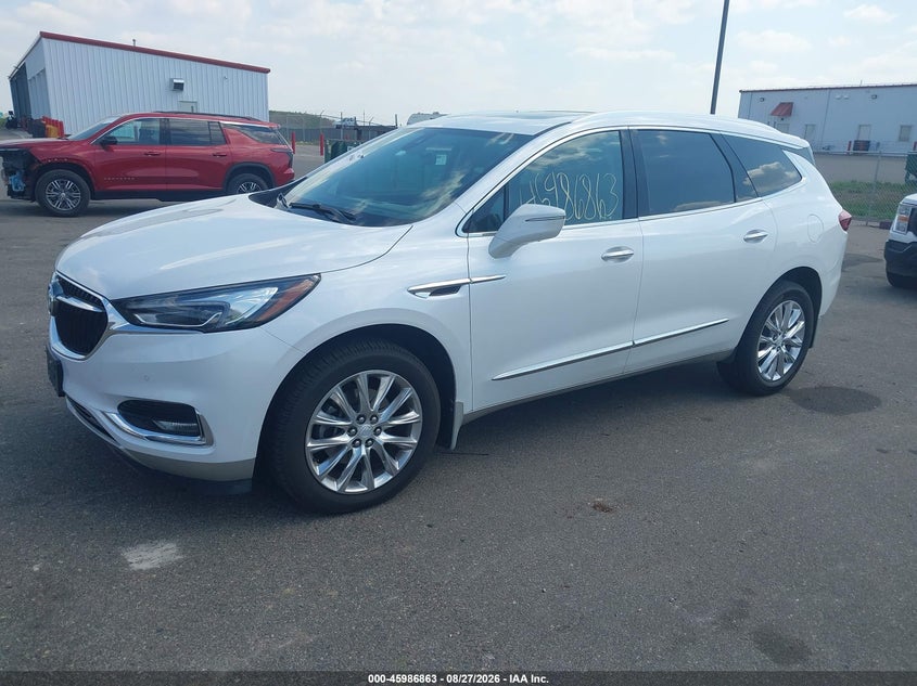 2018 Buick Enclave, Rear, IAAI, VIN 5GAEVBKW2JJ275323 — photo 2