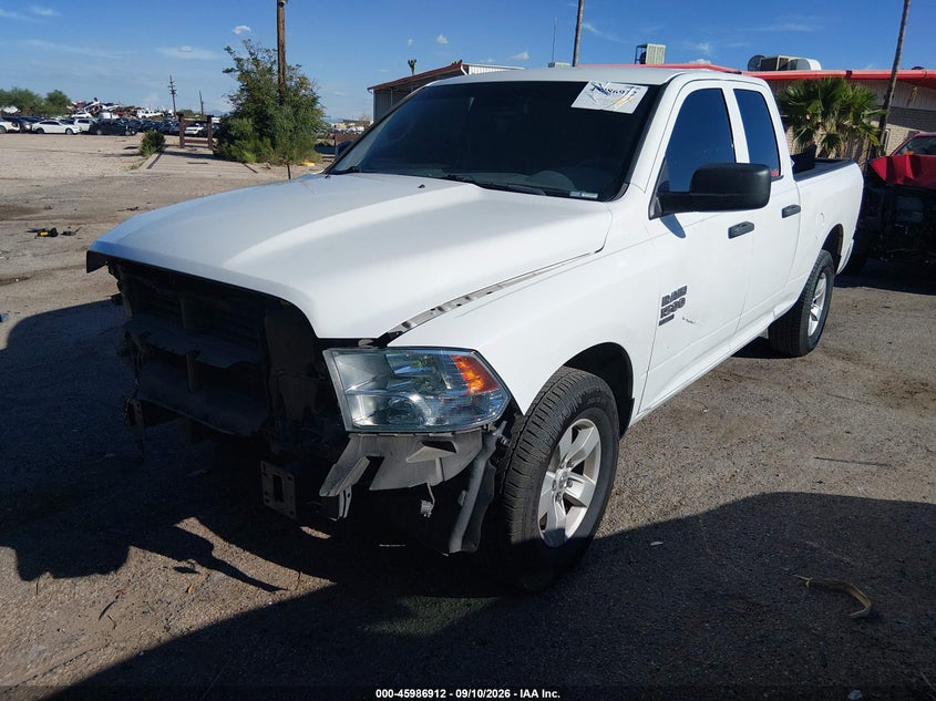 Vin: 1c6rr6fg6ks500604, lot: 46486185, ram 1500 classic express  4x2 6'4 box 20192