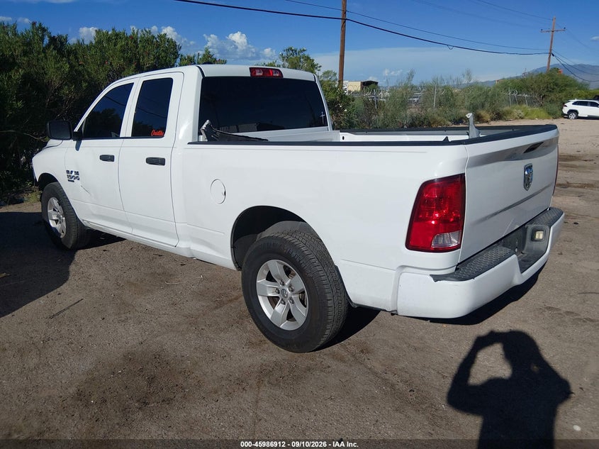 Vin: 1c6rr6fg6ks500604, lot: 46486185, ram 1500 classic express  4x2 6'4 box 20193
