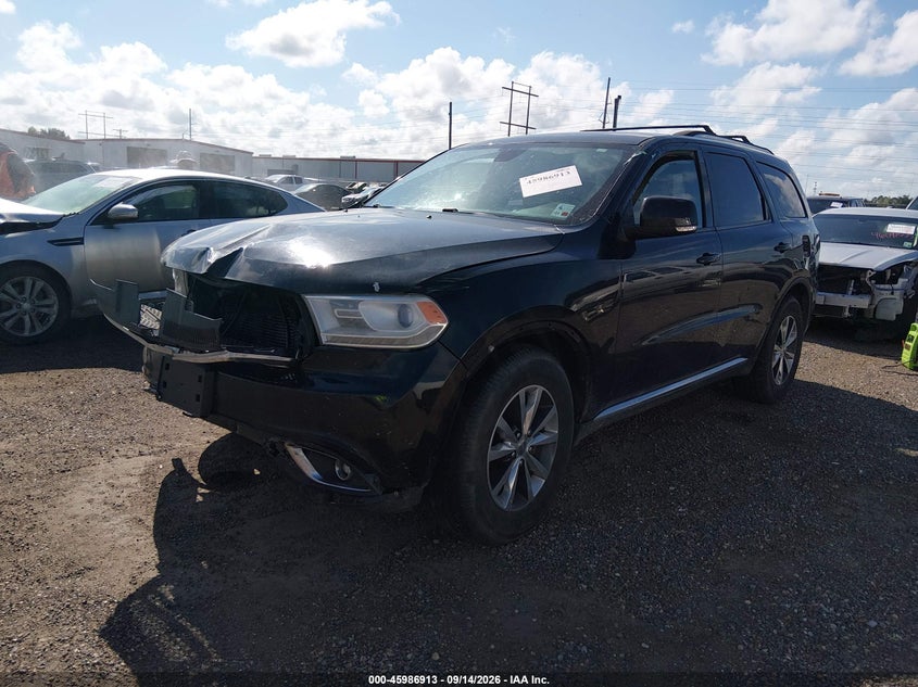 Vin: 1c4rdhdg4gc386948, lot: 46486187, dodge durango limited 20162