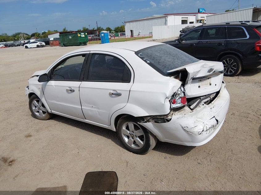 CHEVROLET AVEO 2008 VIN KL1TG56698B072114
