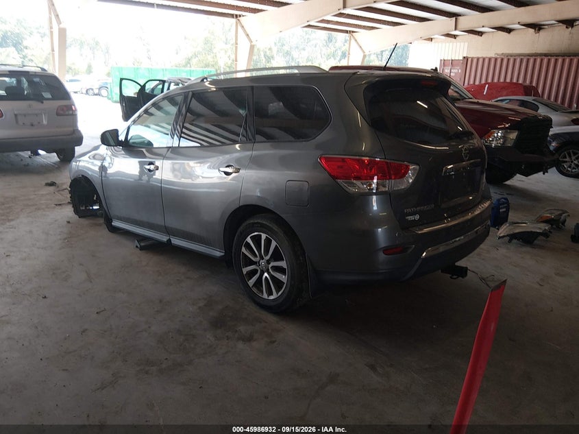 Vin: 5n1ar2mm9gc643356, lot: 46486205, nissan pathfinder sv 20163