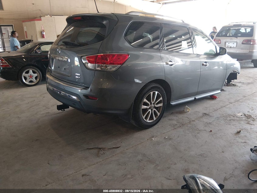 Vin: 5n1ar2mm9gc643356, lot: 46486205, nissan pathfinder sv 20164
