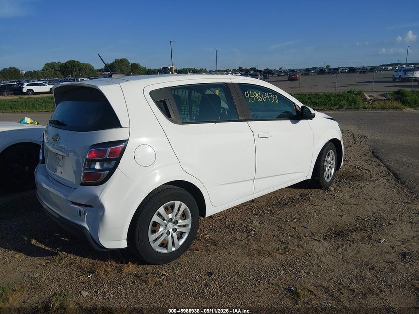 Vin: 1g1jg6sb4k4134001, lot: 46486211, chevrolet sonic lt auto 20194