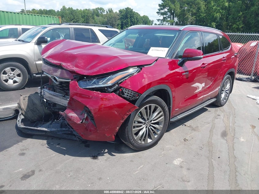 2021 TOYOTA HIGHLANDER auction photo 2