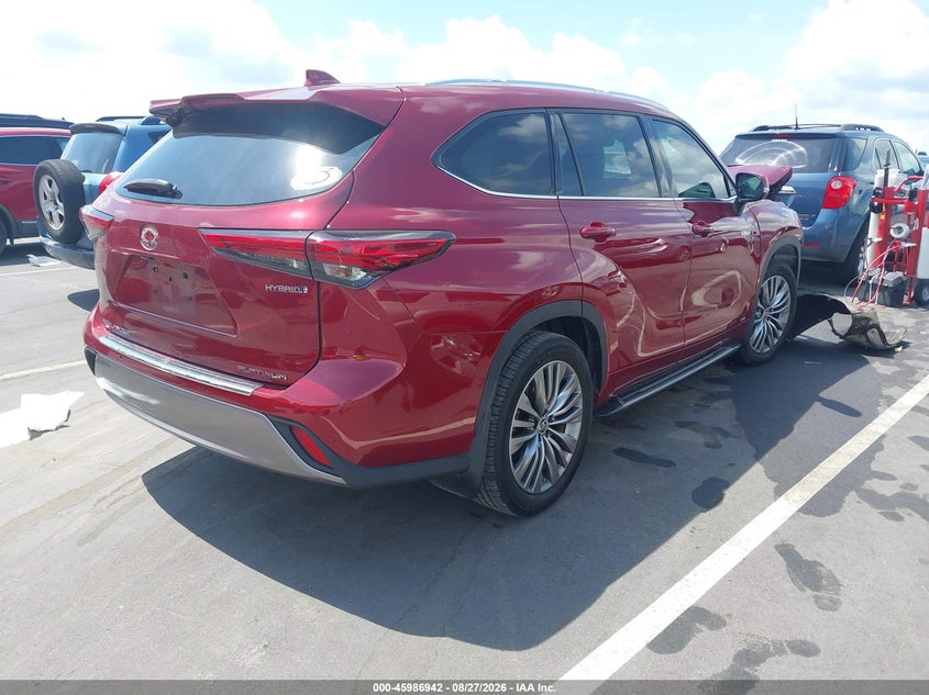 2021 TOYOTA HIGHLANDER auction photo 4
