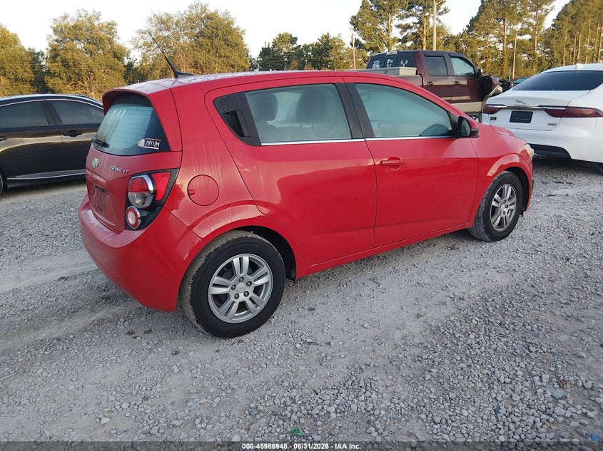 2012 CHEVROLET SONIC auction photo 4